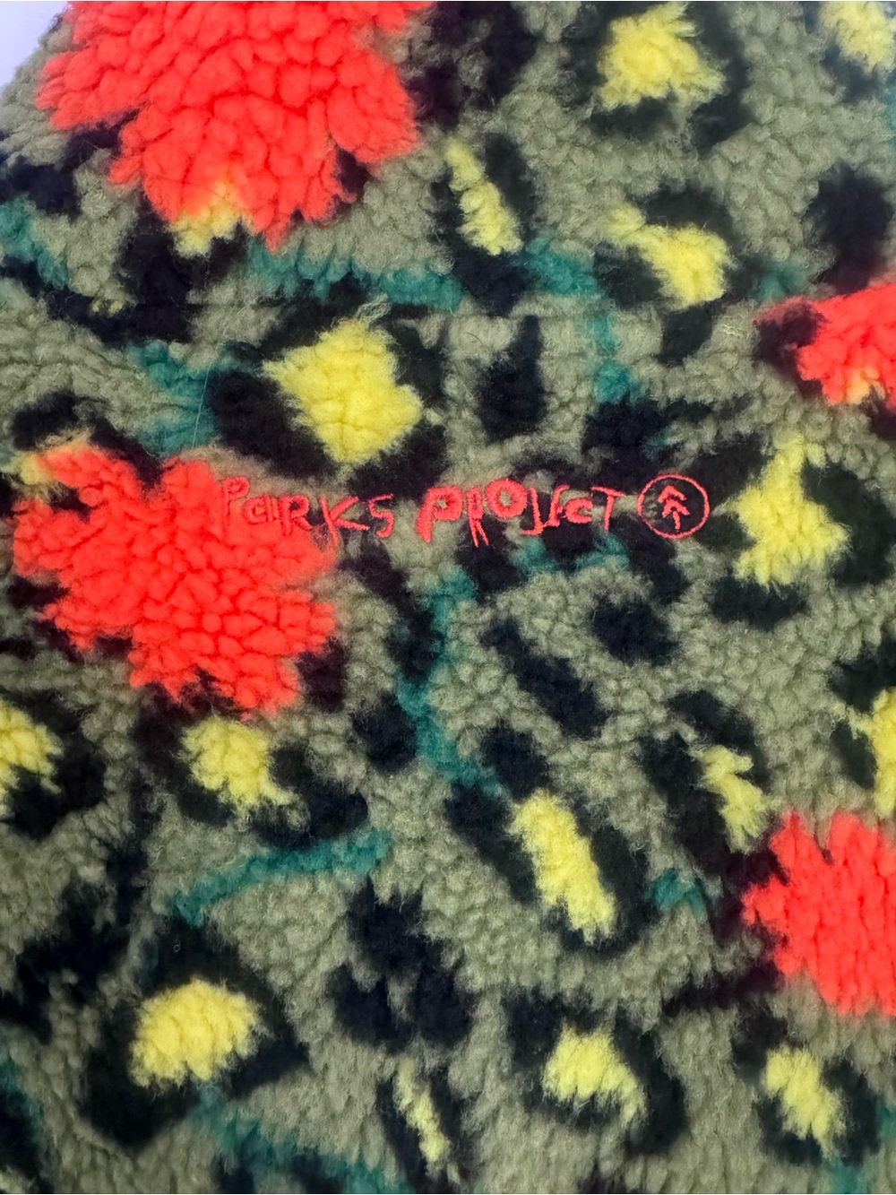 Parks Project x Red Hot Chili Peppers Sherpa Fleece Pullover - Picture 7 of 7